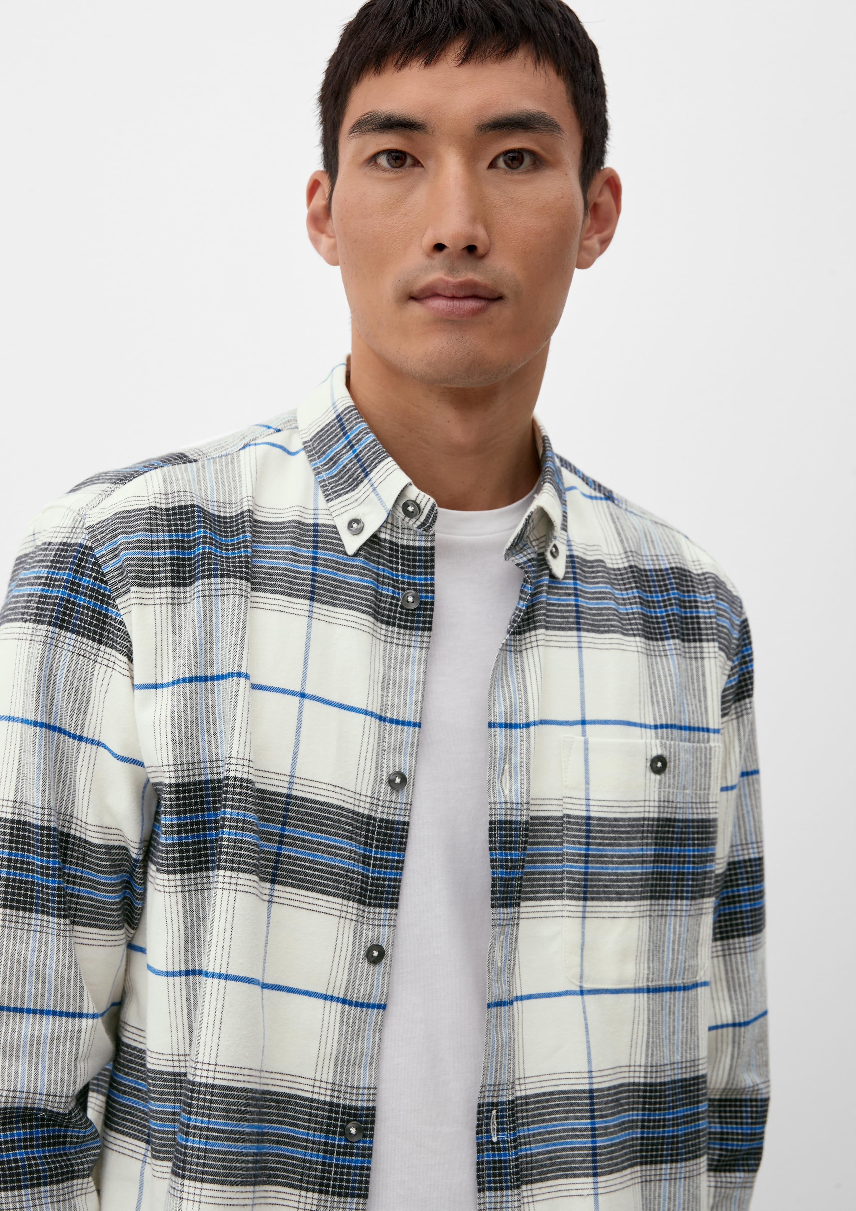 Regular: Twill-Hemd mit Karomuster  2125764-01N1