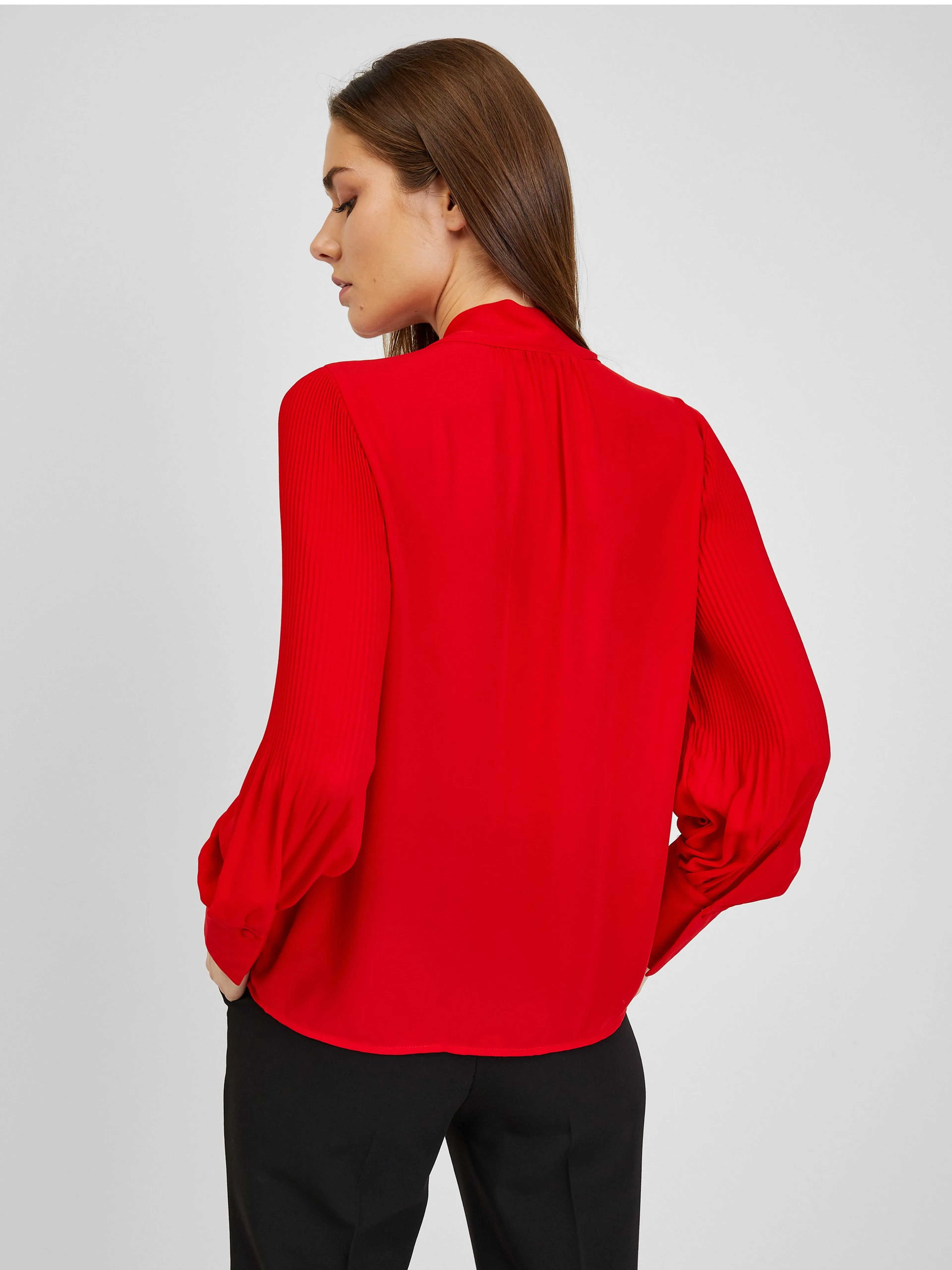 Rote Damenbluse ORSAY