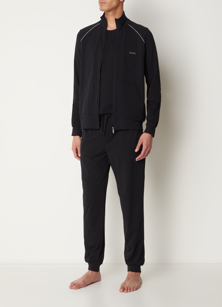 Sweat-shirt HUGO BOSS Mix & Match avec logo brodé et poches latérales