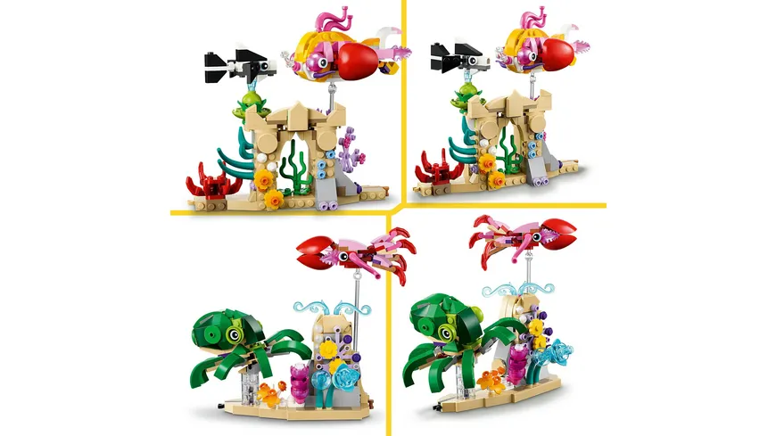 LEGO Creator 3in1 31158 Meerestiere