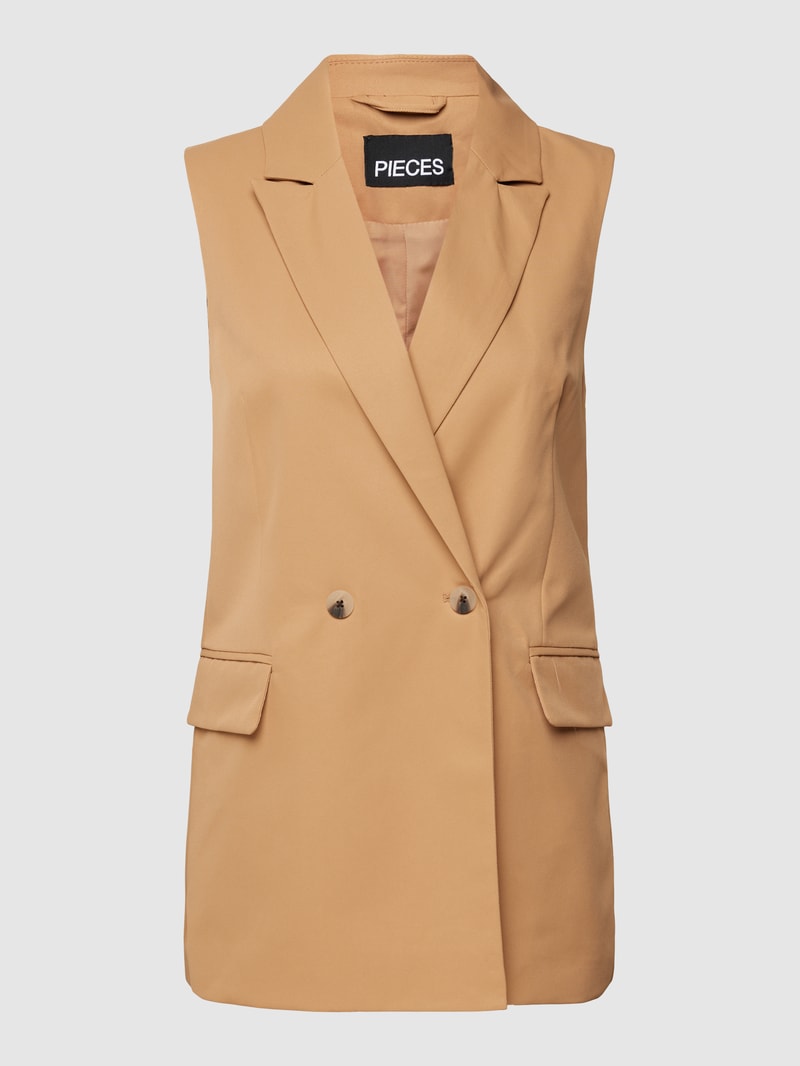 Blazer mit Pattentaschen Modell 'TALLY' in sand