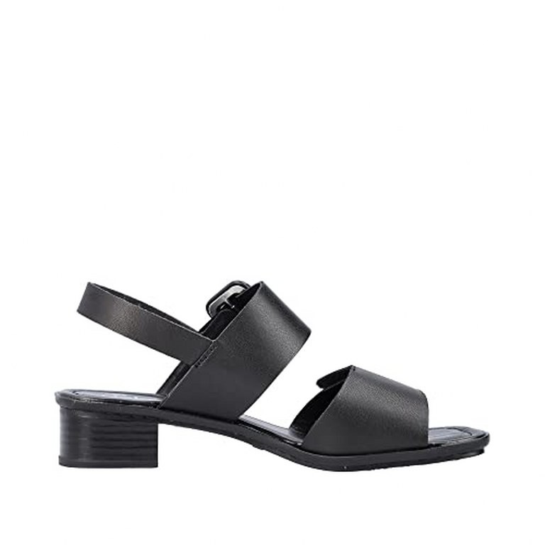 RIEKER Klassische Sandalen schwarz FSK Damen Sandalen