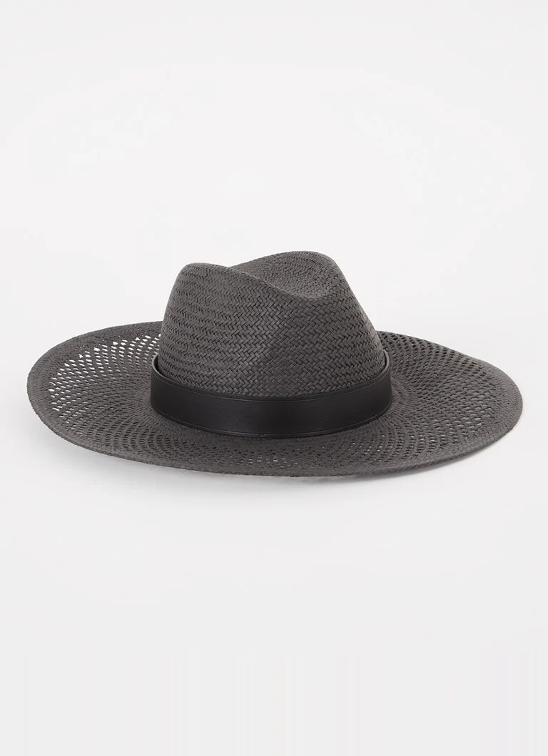 Cappello MaxMara Sidney con dettagli in pelle
