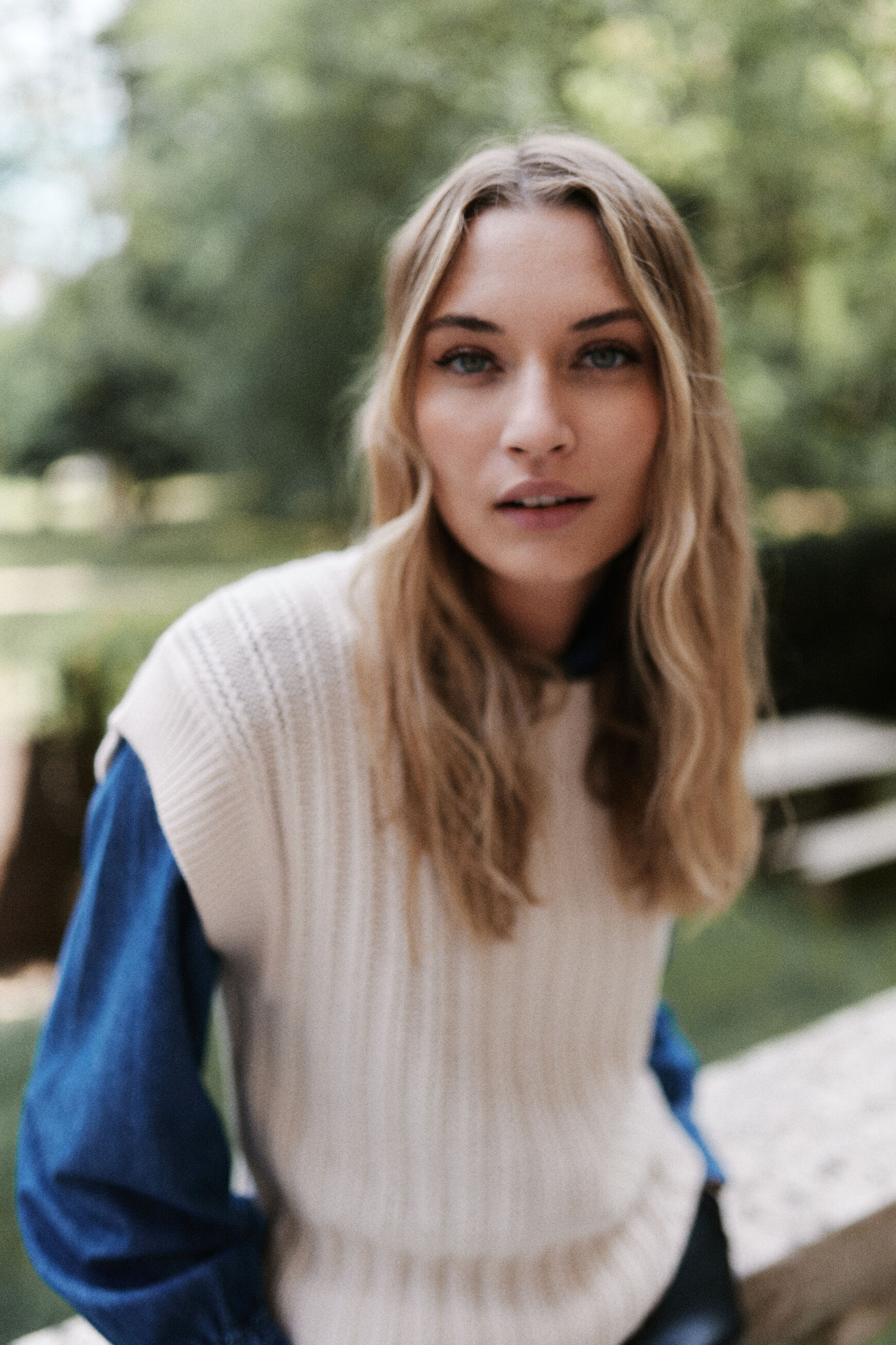 pull leo ivoire femme