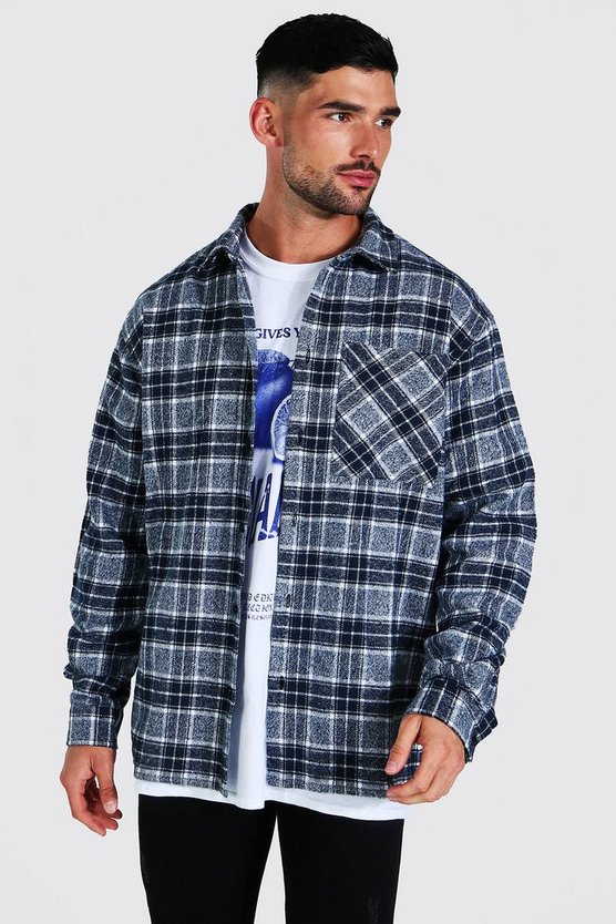 Kariertes Oversize Hemd