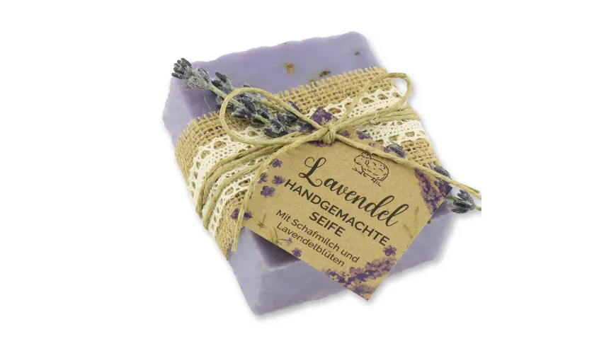 Florex Kaltgerührte Schafmilchseife Lavendel 150 g