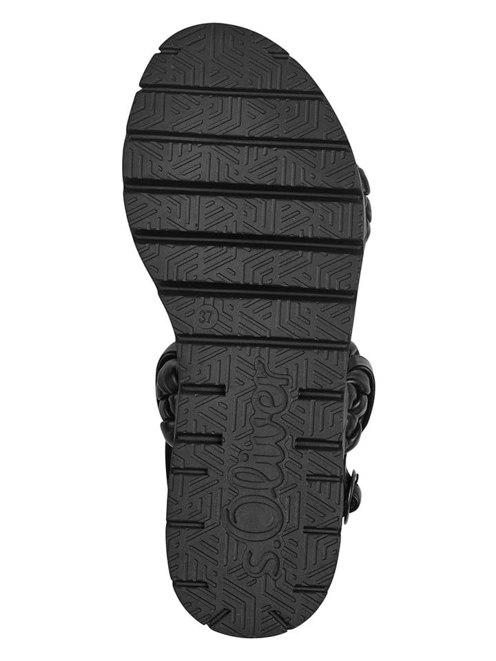 s.Oliver Sandalen in Schwarz günstig kaufen
