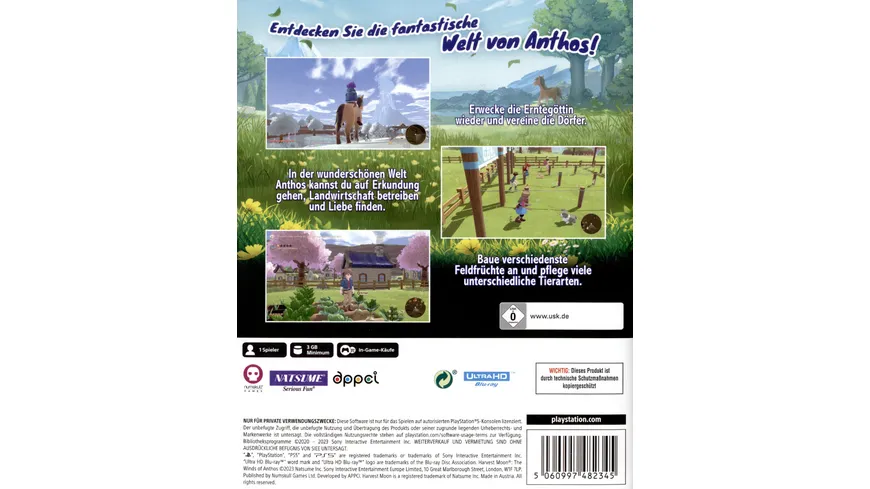 Harvest Moon - The Winds of Anthos