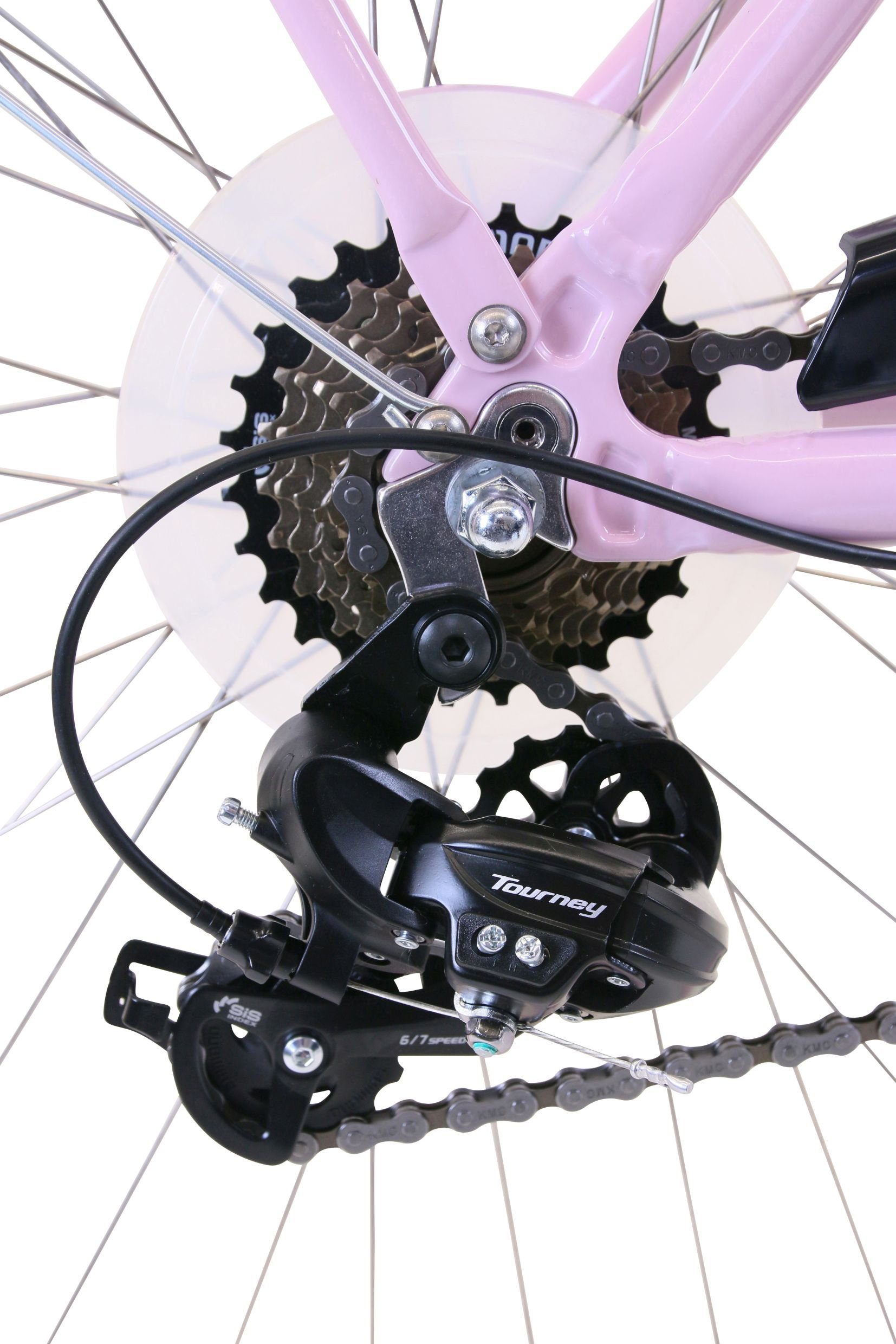 FASHION LINE Cityrad, 21 Gang Shimano TOURNEY TY 300 Schaltwerk, Kettenschaltung