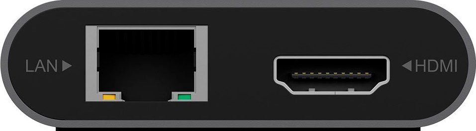 ICY BOX Laptop-Dockingstation ICY BOX USB Type-C DockingStation mit drei Videoschnittstellen