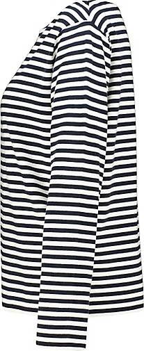 Marc O'Polo Damen Langarmshirt HEAVY JERSEY aus Bio-Baumwolle Loose Fit