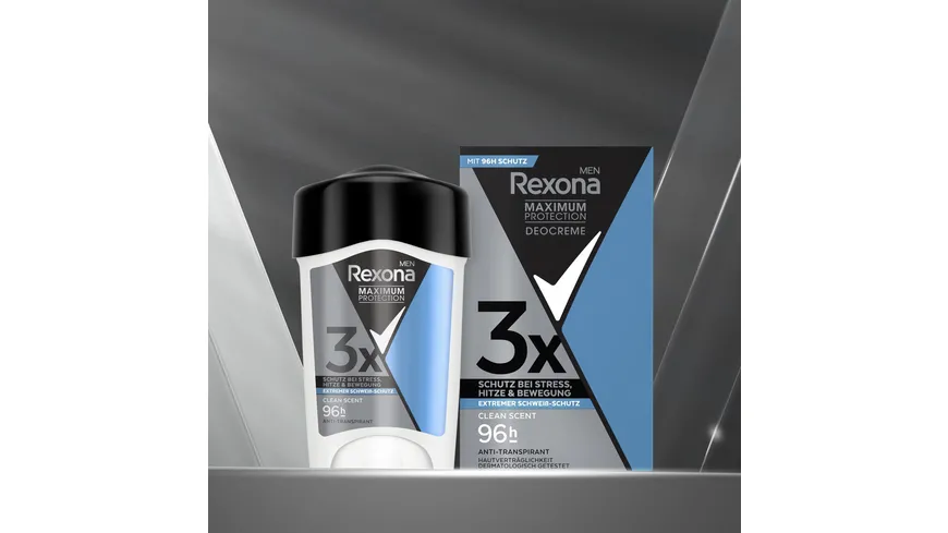 Rexona Maximum Protection Men Deo Cremestick Anti-Transpirant Clean Scent 45 ml 45 ml
