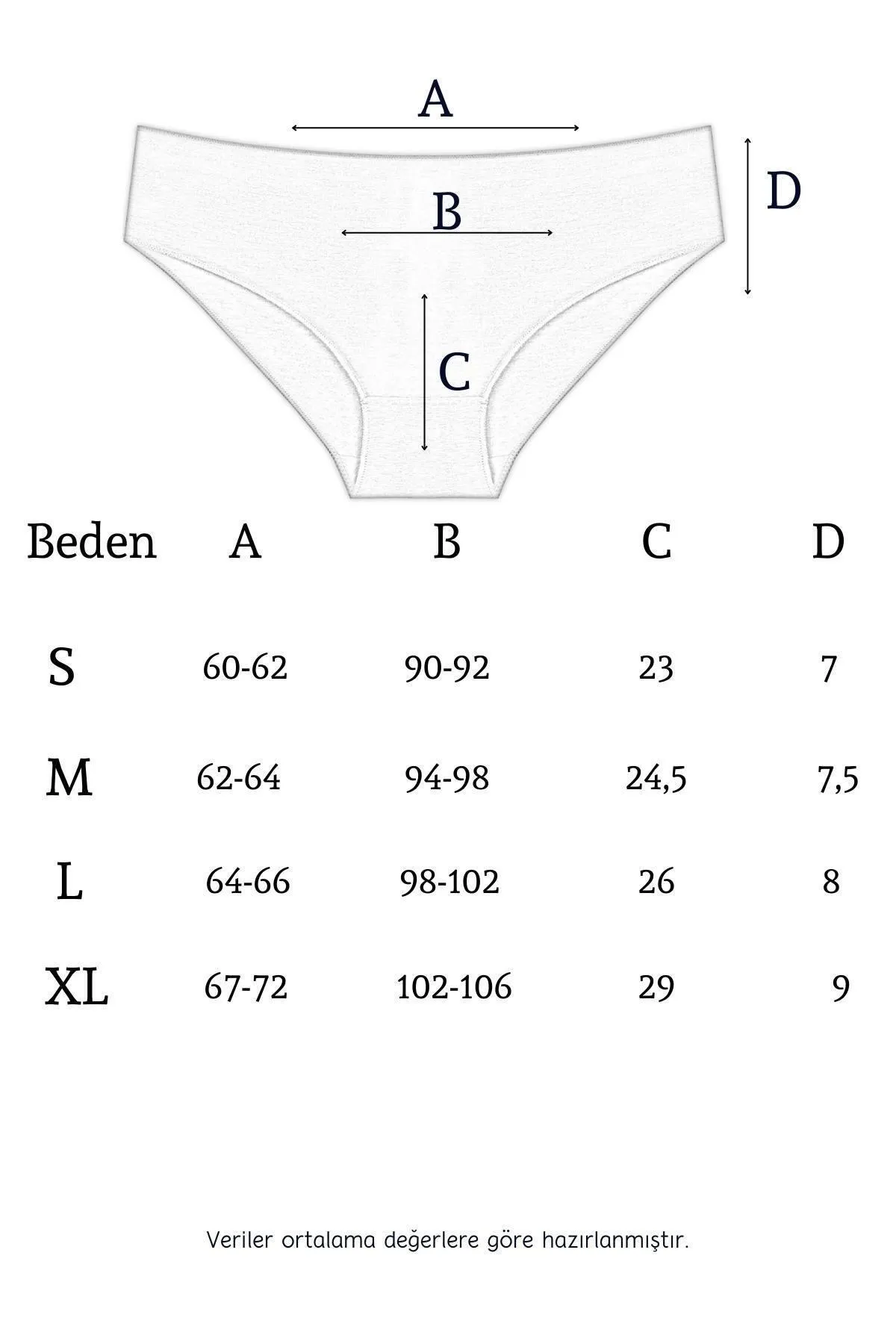 Newlilla  10006 Bato 3-teiliges Höschen mit hoher Taille 10006-v2
