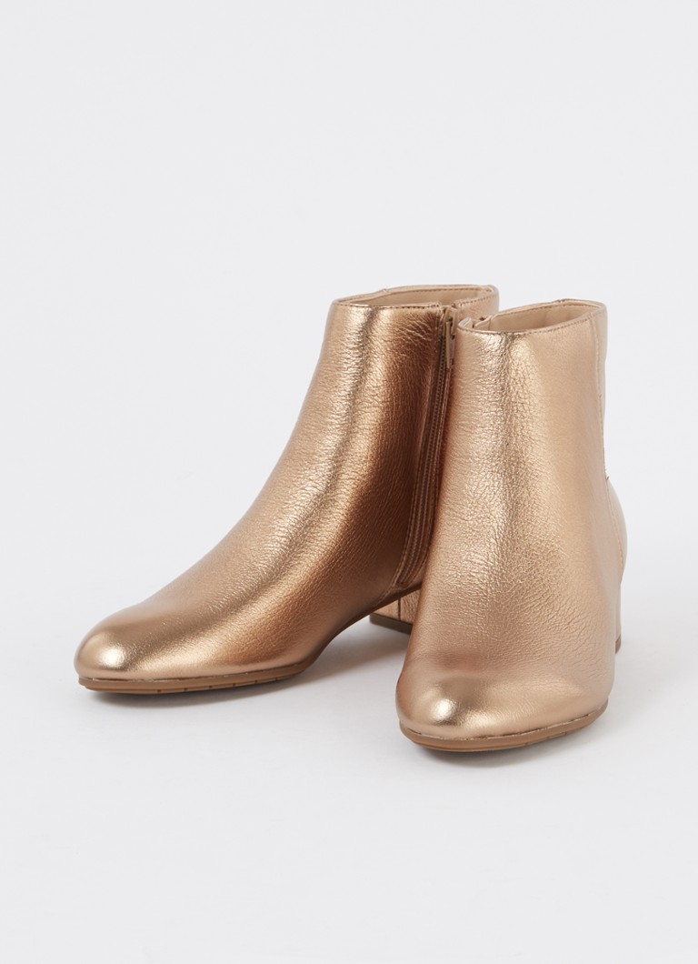 Dune London Pippie -nahkanilkkurit metallinhohtoisella viimeistelyllä