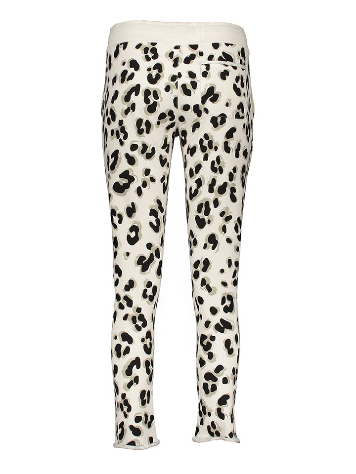 Juvia Sweathose in Creme/ Schwarz günstig kaufen