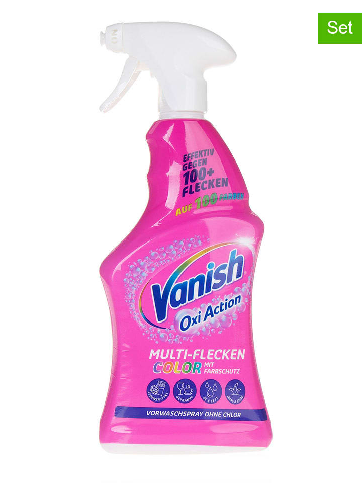 Vanish 12er-Set: Fleckenentferner ''Vanish Oxi Action Multi Textil Color'', je 750 ml günstig kaufen onesize