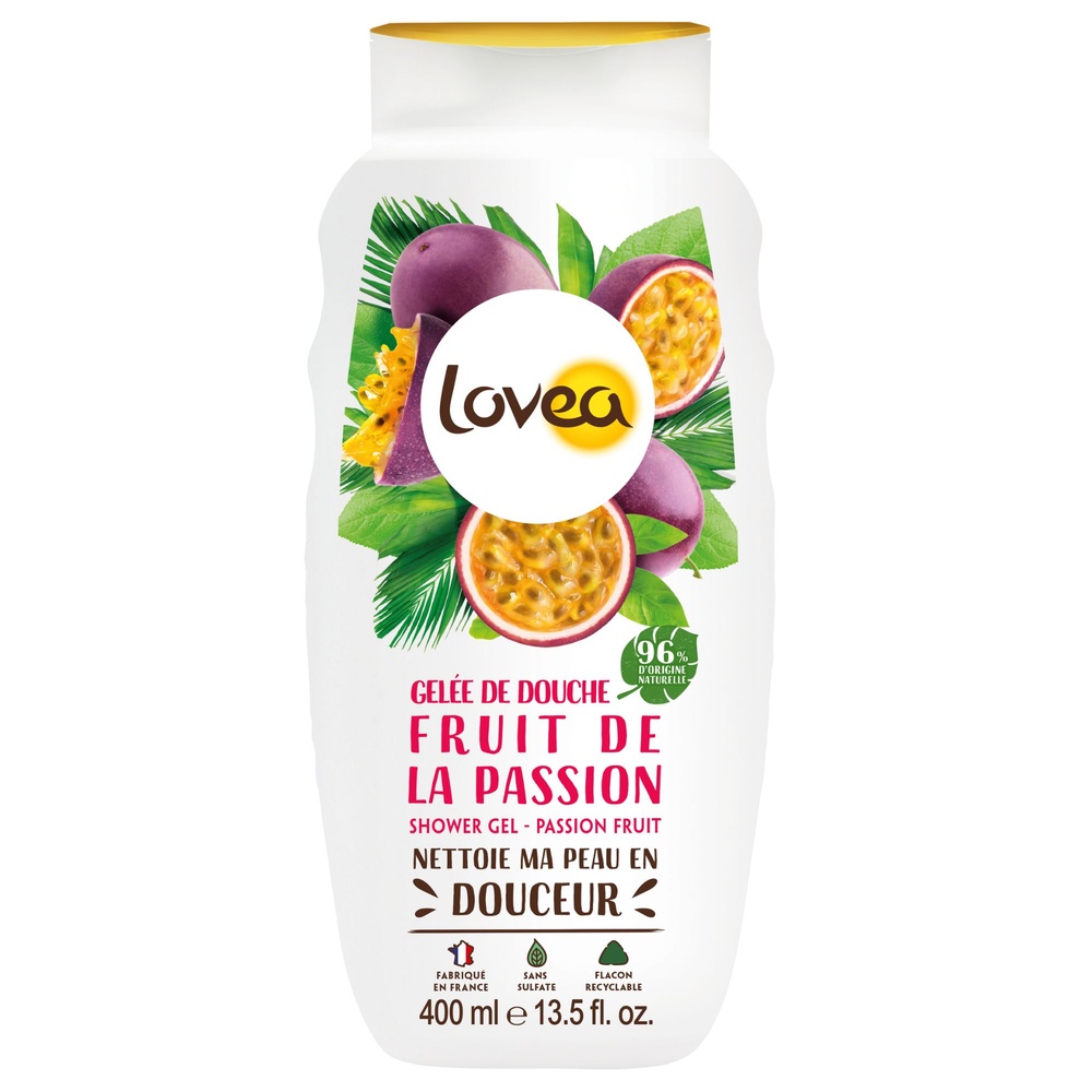 lovea Gelée de Douche Fruit de la passion Gelée de Douche