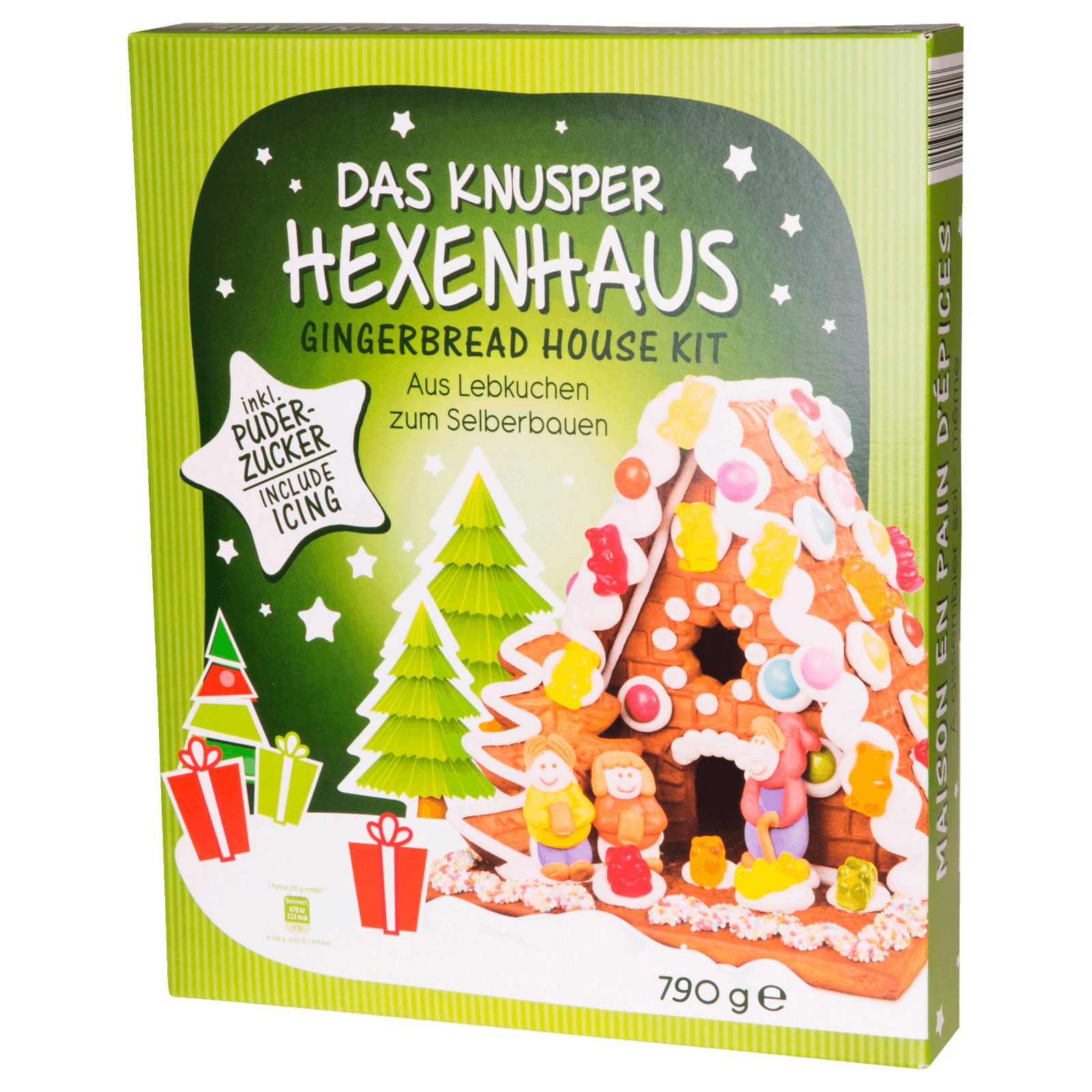 Pertzborn Lebkuchen Knusper Hexenhaus 790g