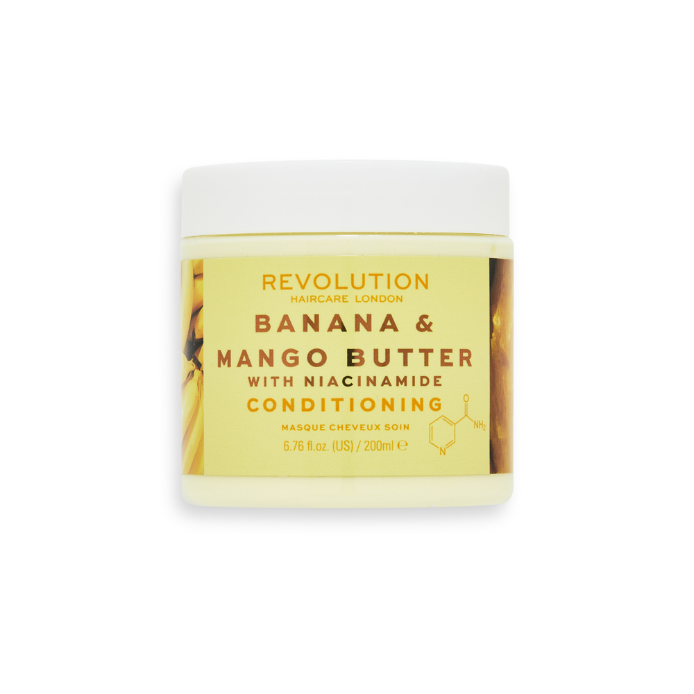revolution hair Revolution Haircare Conditioning Banana+ Mango Butter Niacinamide Hair Mask Masque