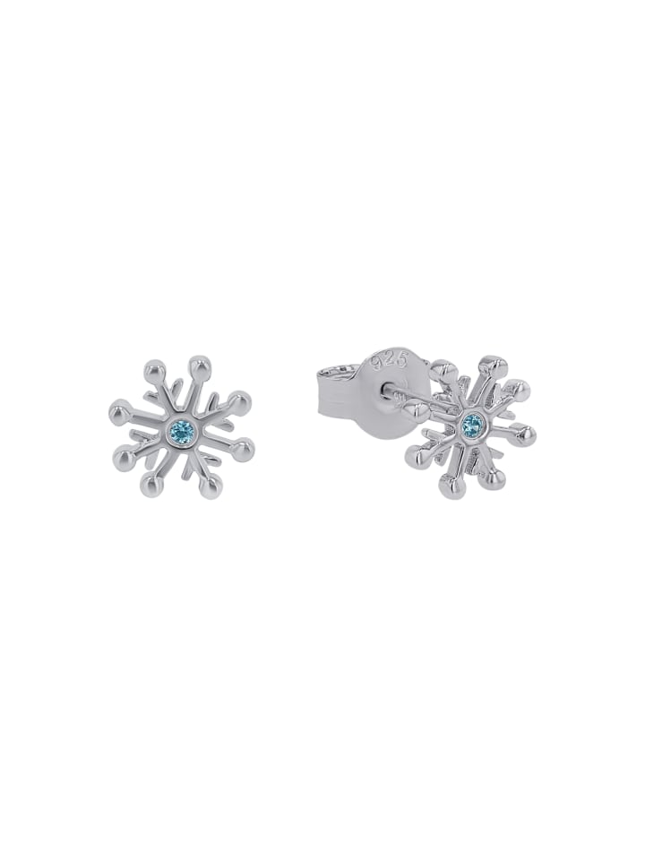 Prinzessin Lillifee Ohrstecker Silber 925, rhodiniert in Blau günstig kaufen onesize