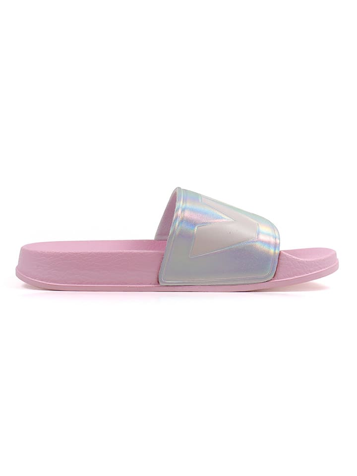 Levi´s Pantoletten in Rosa/ Silber günstig kaufen