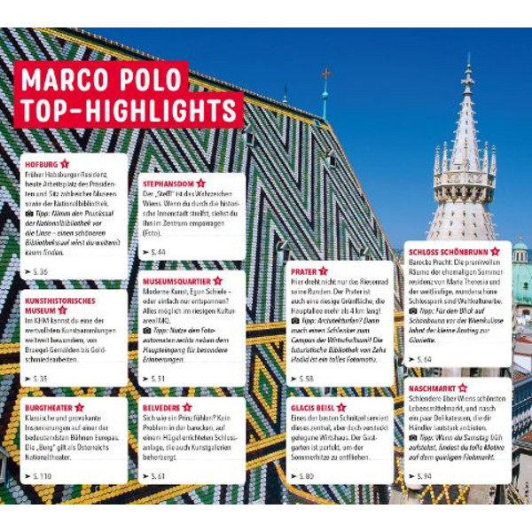 MARCO POLO REISEFÜHRER WIEN