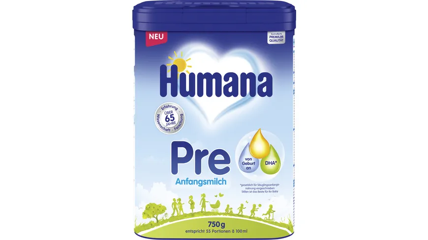 Humana Pre Anfangsmilch 750 g