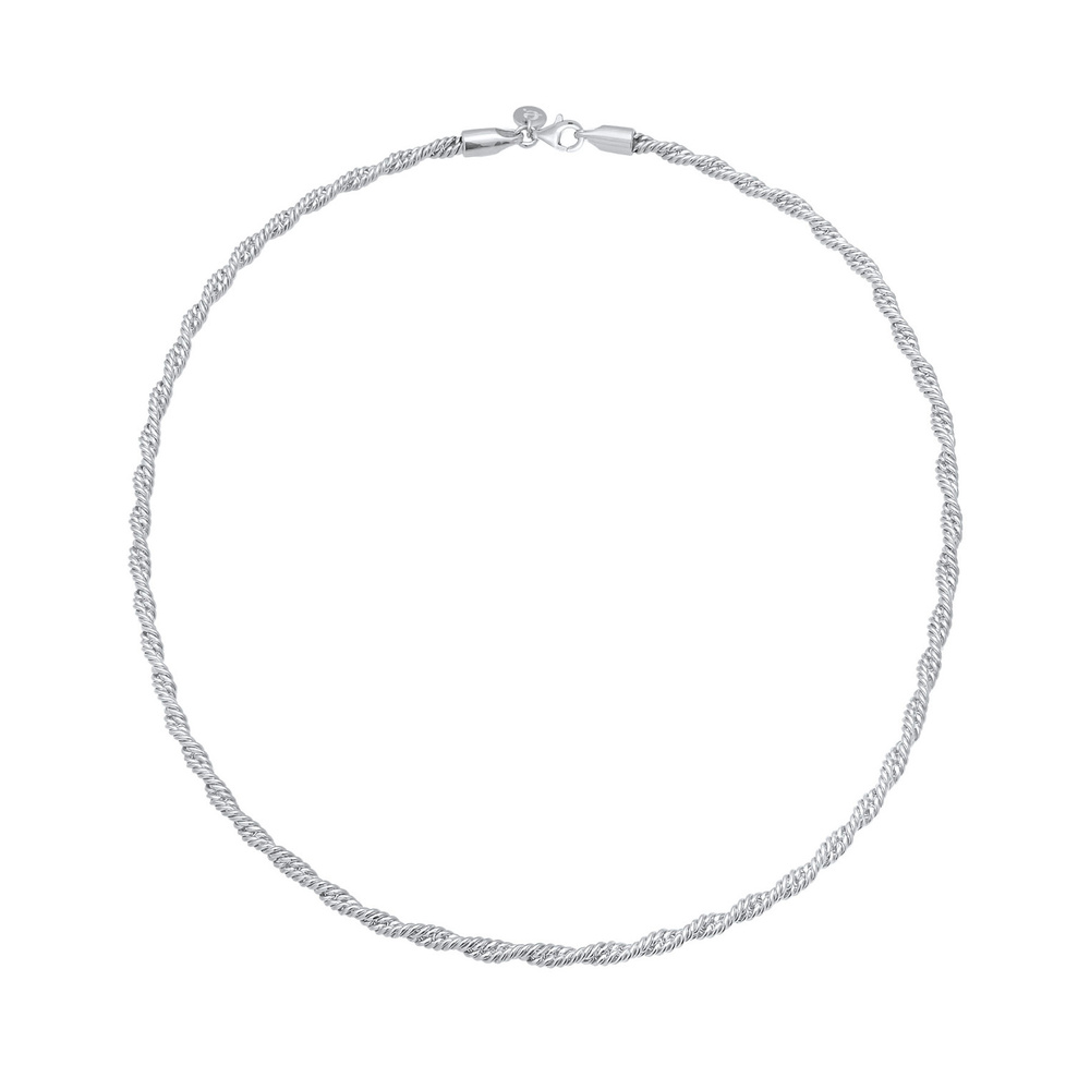 Elli PREMIUM Elli PREMIUM Collier Collier de cordon pour dames Twisted Bold Look Trend Blogger Bijoux