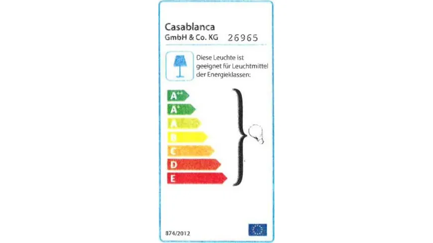 Casablanca Lampe Circles