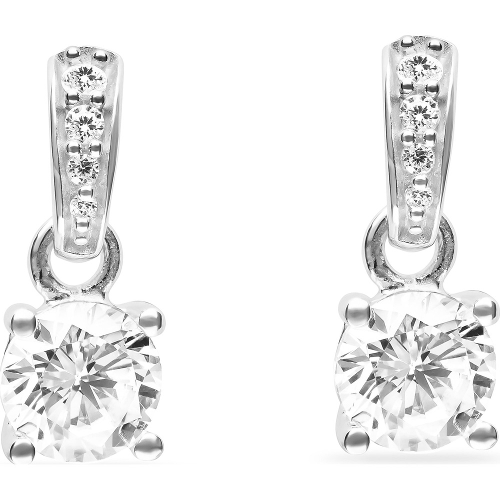FAVS Boucles d'oreilles à fermoir à poussette 925 Argent Boucles d'oreilles