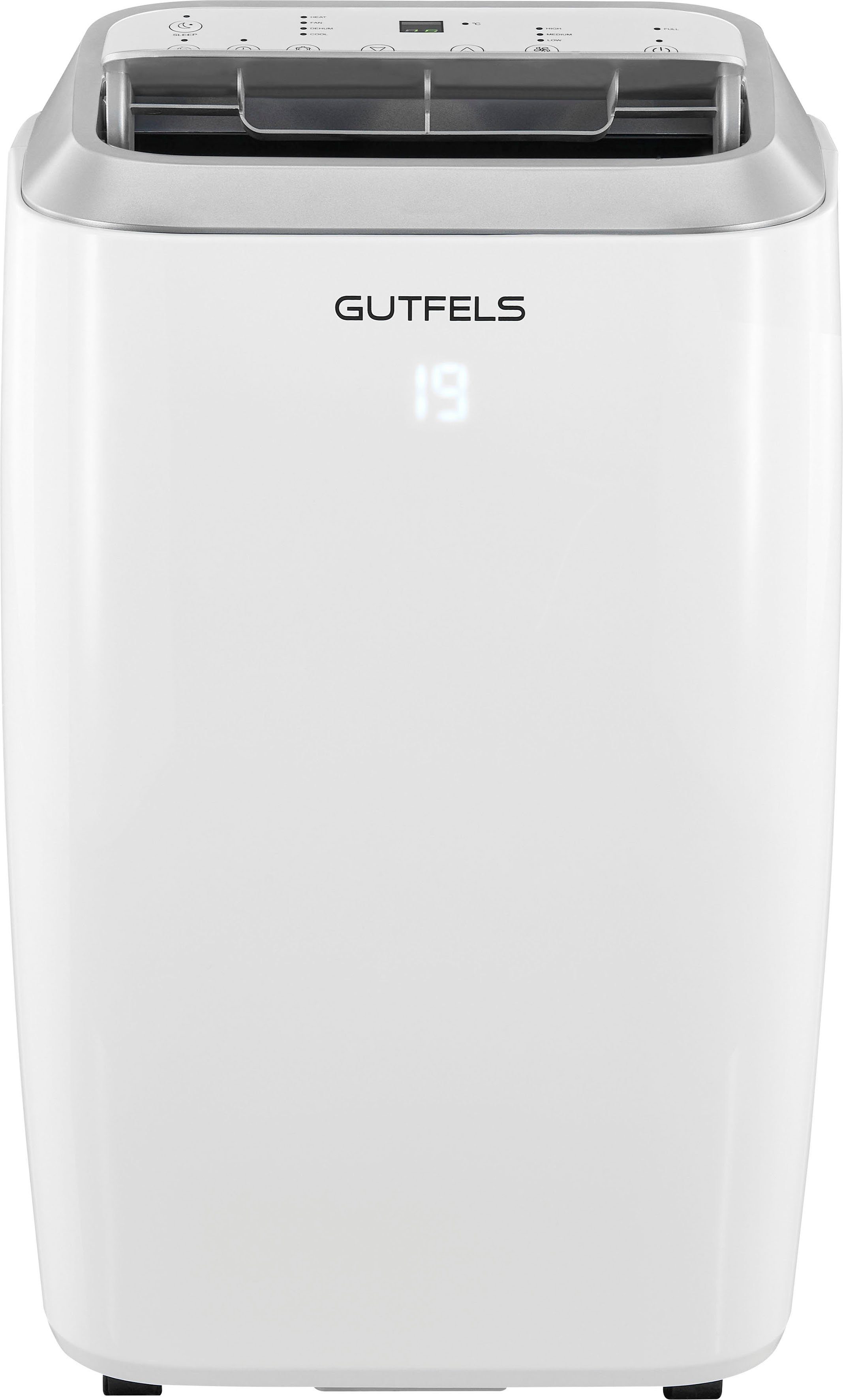 Gutfels 4-in-1-Klimagerät CM 81457 we, Luftkühlung - Entfeuchtung - Heizen, geeignet für 45 m² Räume