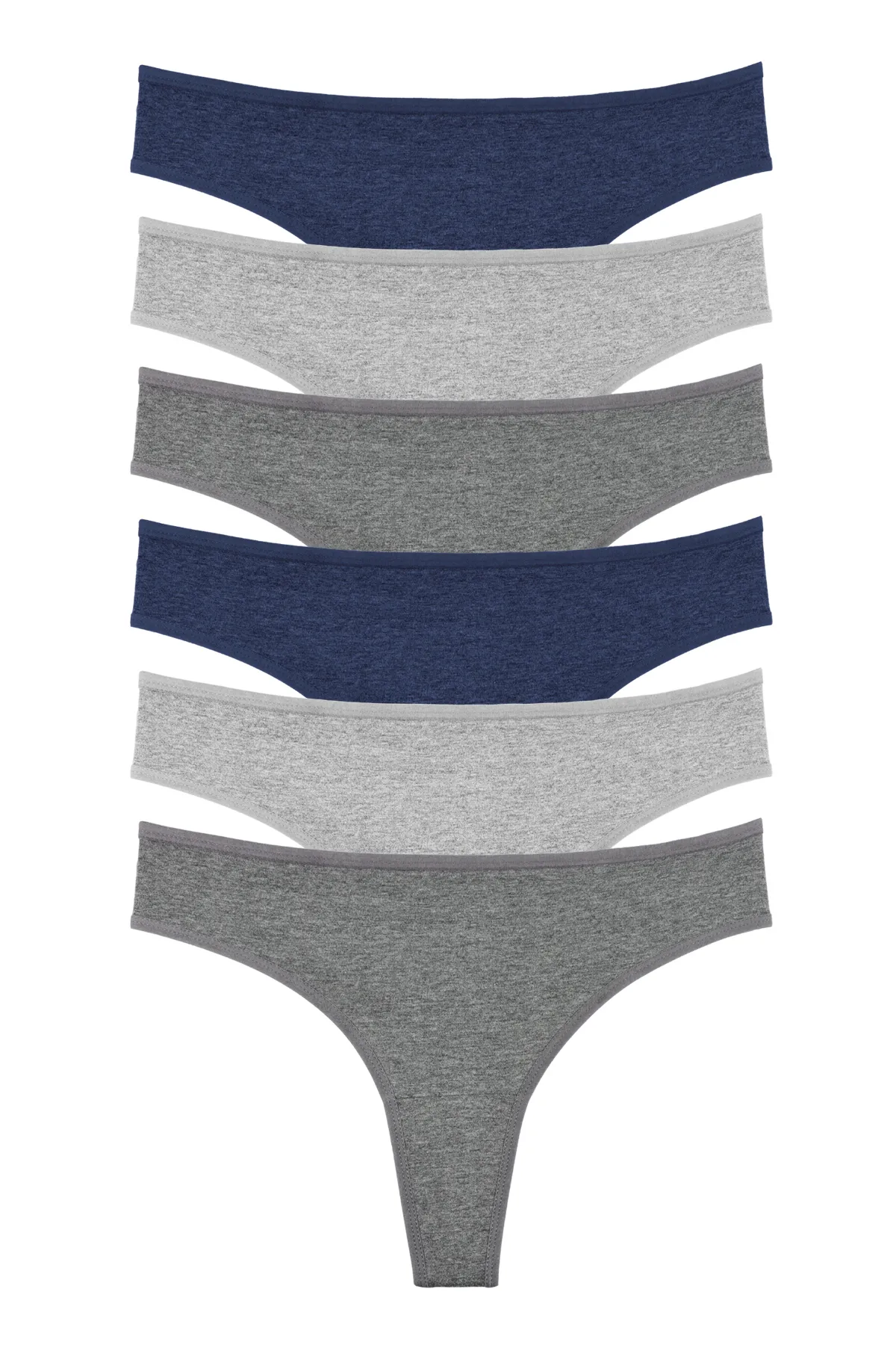 Sensu  6-teiliges brasilianisches Tanga-Set für Damen – KTS1169