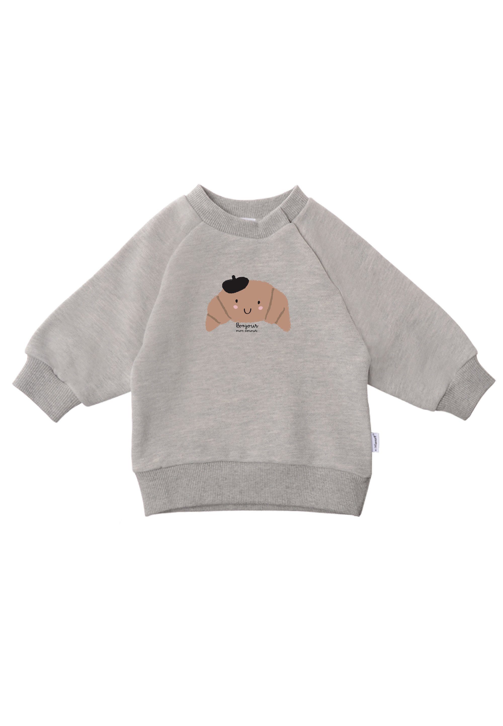 Liliput Sweatshirt Croissant mit Rundhalsausschnitt