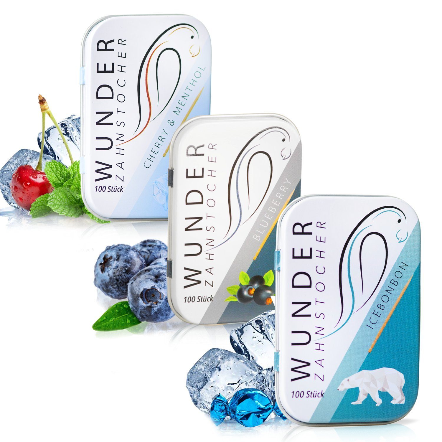 Wunder Zahnstocher Mundpflegecenter Wunder Zahnstocher mit Geschmack - Fresh Pack