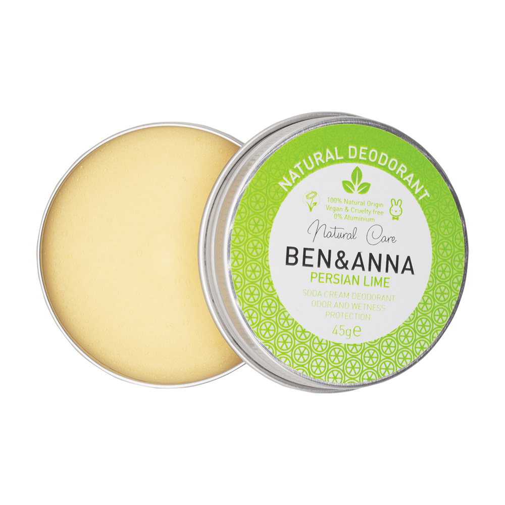 ben & anna Persian Lime Déodorant naturel en boîte métal