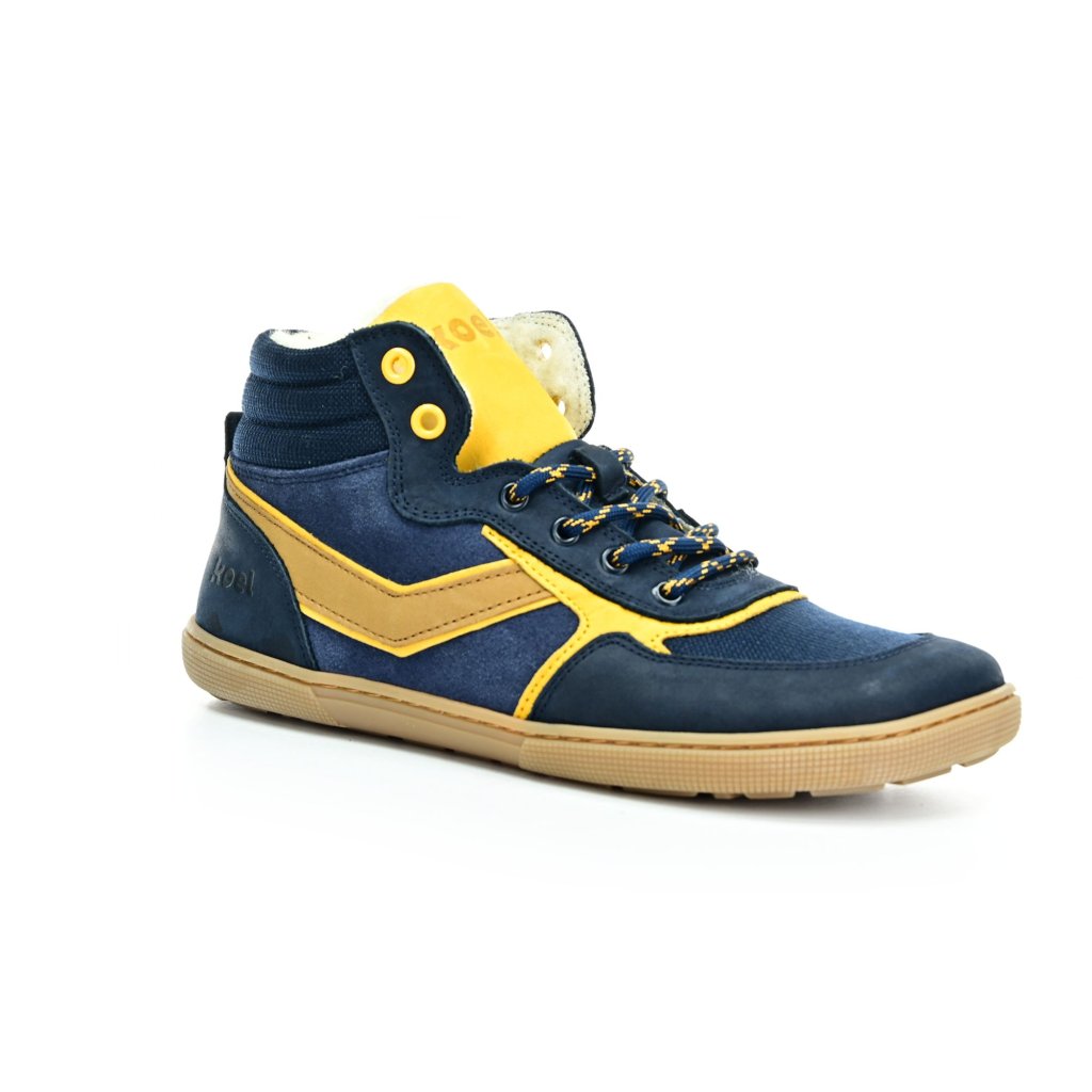 Koel Danish Nappa Wool Blue AD Winterbarfußschuhe