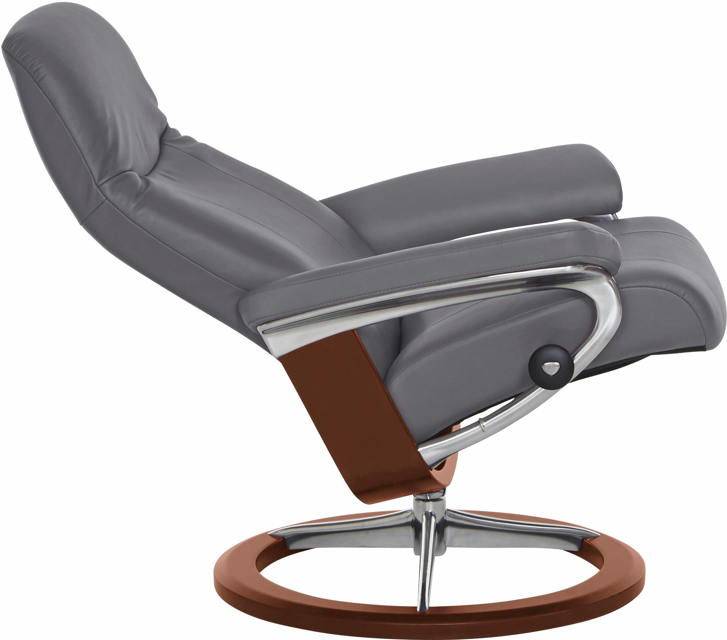 Stressless® Relaxsessel Garda (Set), mit Signature Base, Größe M, Gestell Braun