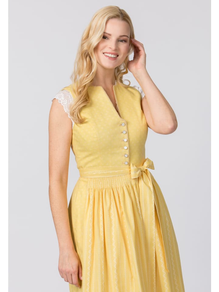 Stockerpoint Stockerpoint Dirndl Fina in gelb günstig kaufen