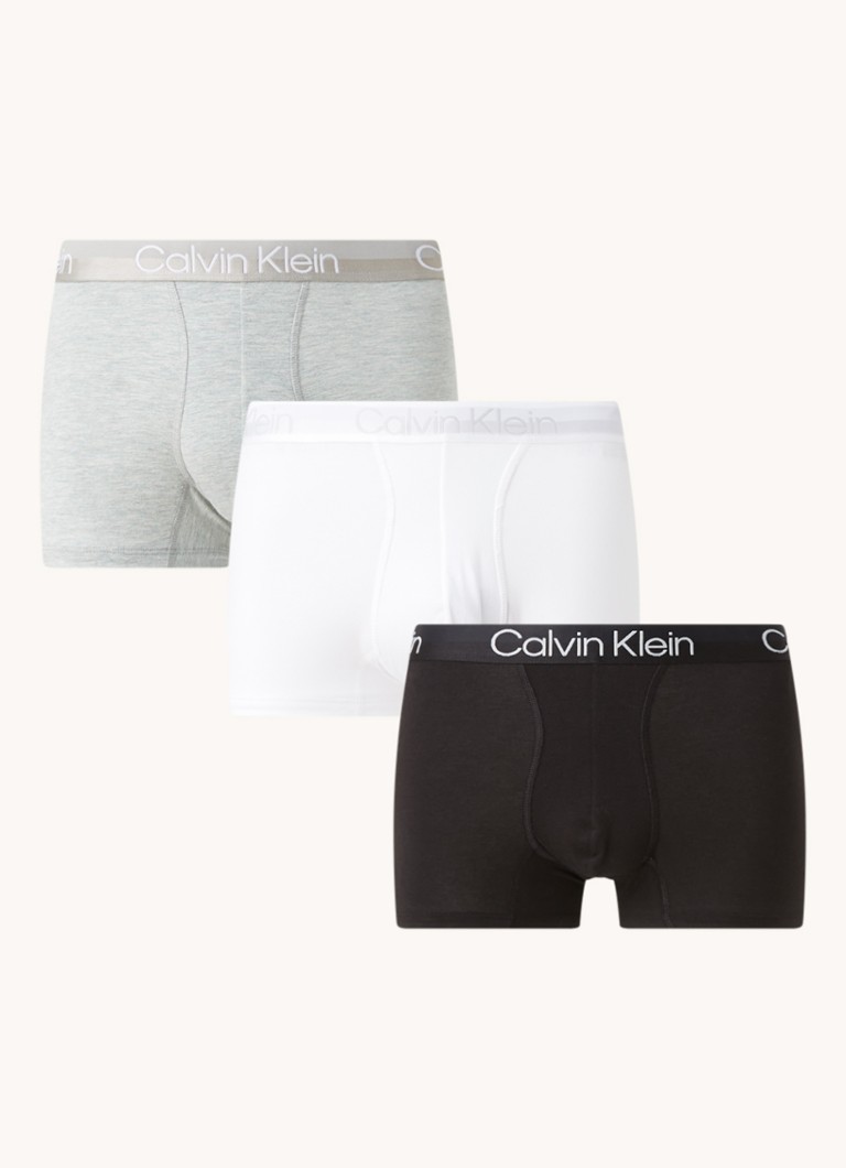 Lot de 3 boxers Calvin Klein taille basse