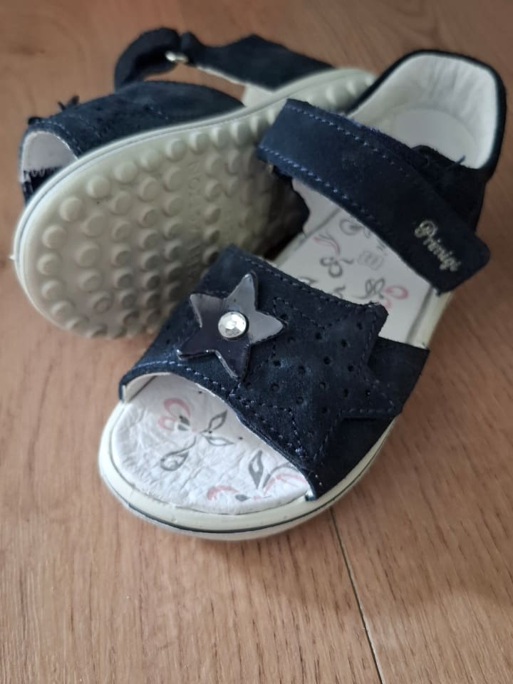 Primigi Leder-Sandalen in Dunkelblau günstig kaufen 26