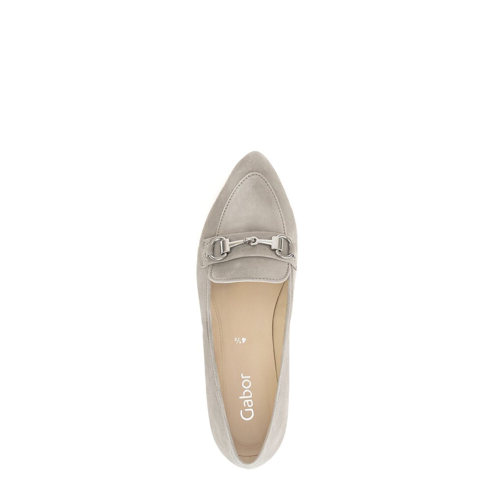 Gabor fashion Eleganter Ballerina grau
