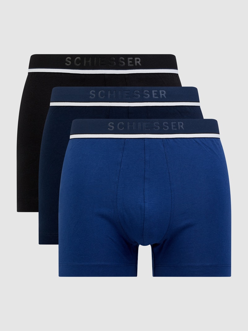 Trunks mit Stretch-Anteil im 3er-Pack in blau