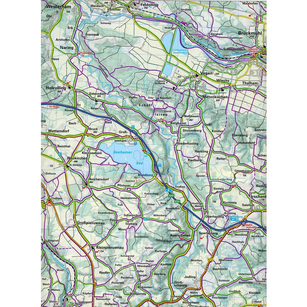 KuF Deutschland Outdoorkarte 05. Tegernsee - Schliersee 1 : 35 000 - Wanderkarte