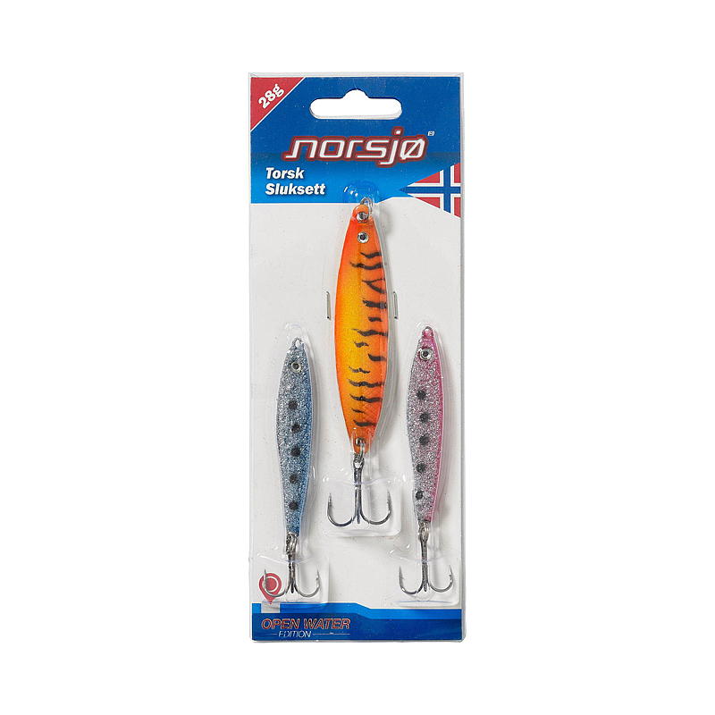 Norsjø Sluksett 3-pk 28 g, torsk, Norsjø