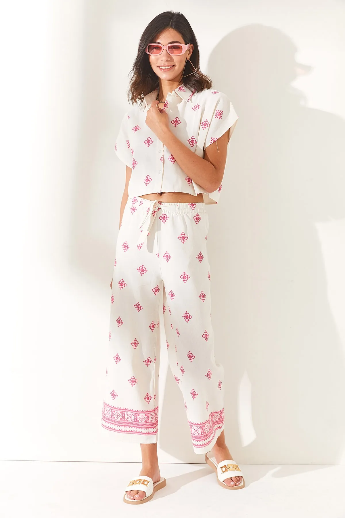 Olalook  Zweiteiler - Rosa - Oversized
