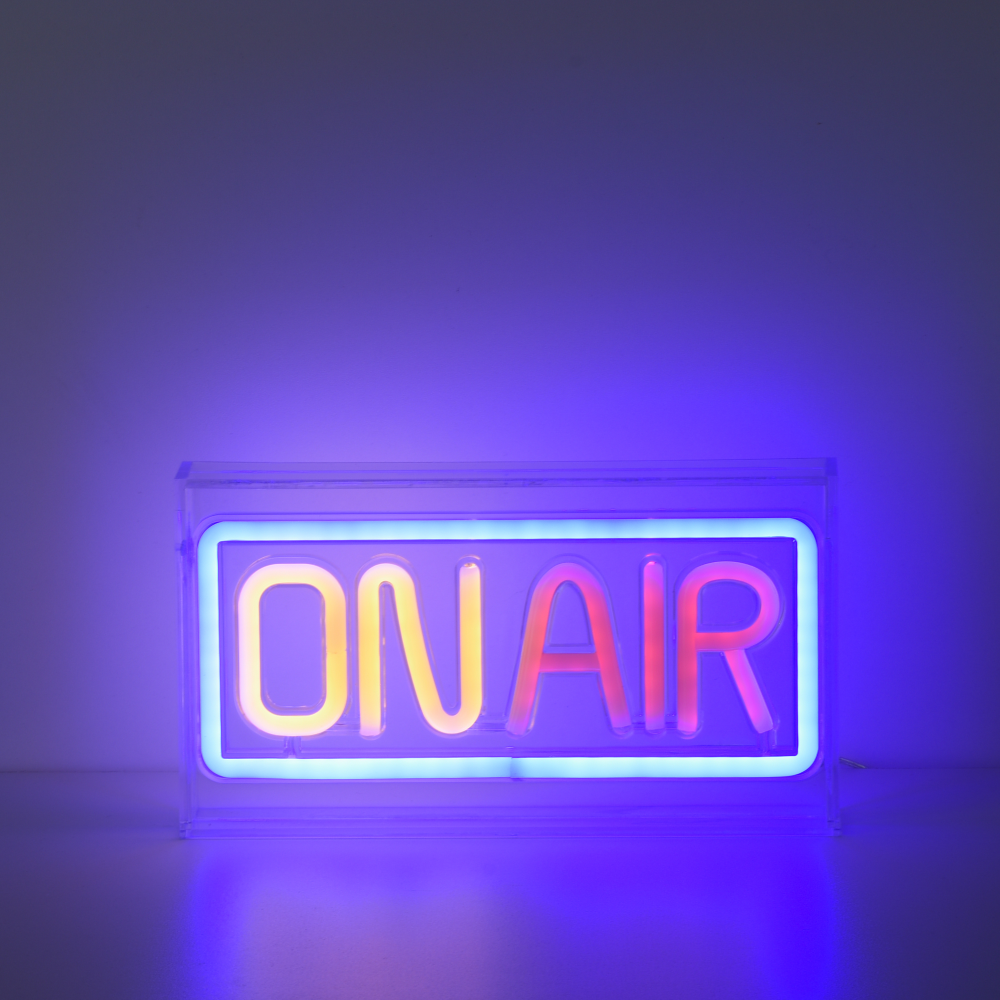 Neon-LED-Tischleuchte Neon-ON Air
