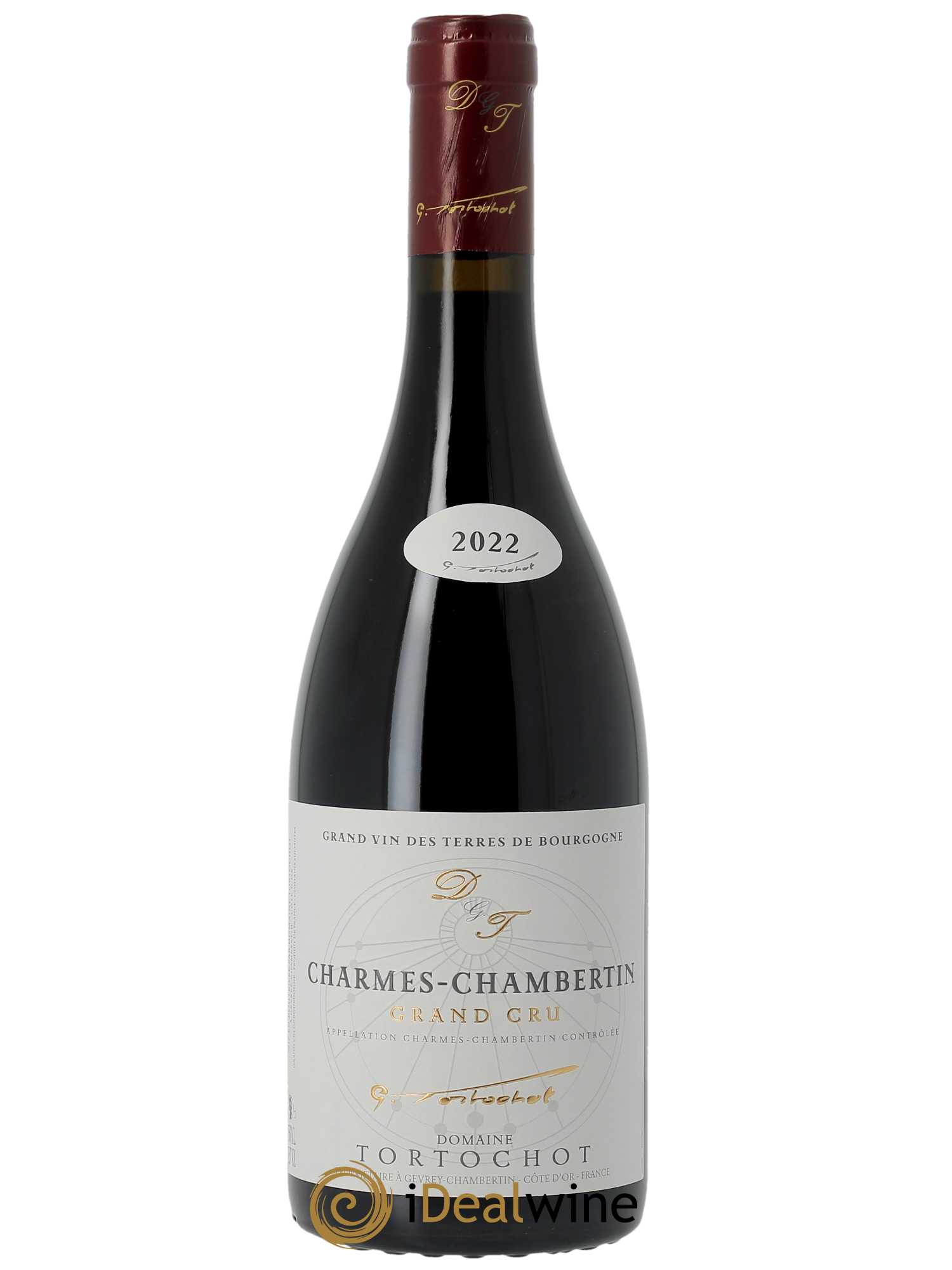 Charmes-Chambertin Grand Cru Tortochot (Domaine)  2022 - Lot de 1 Bouteille