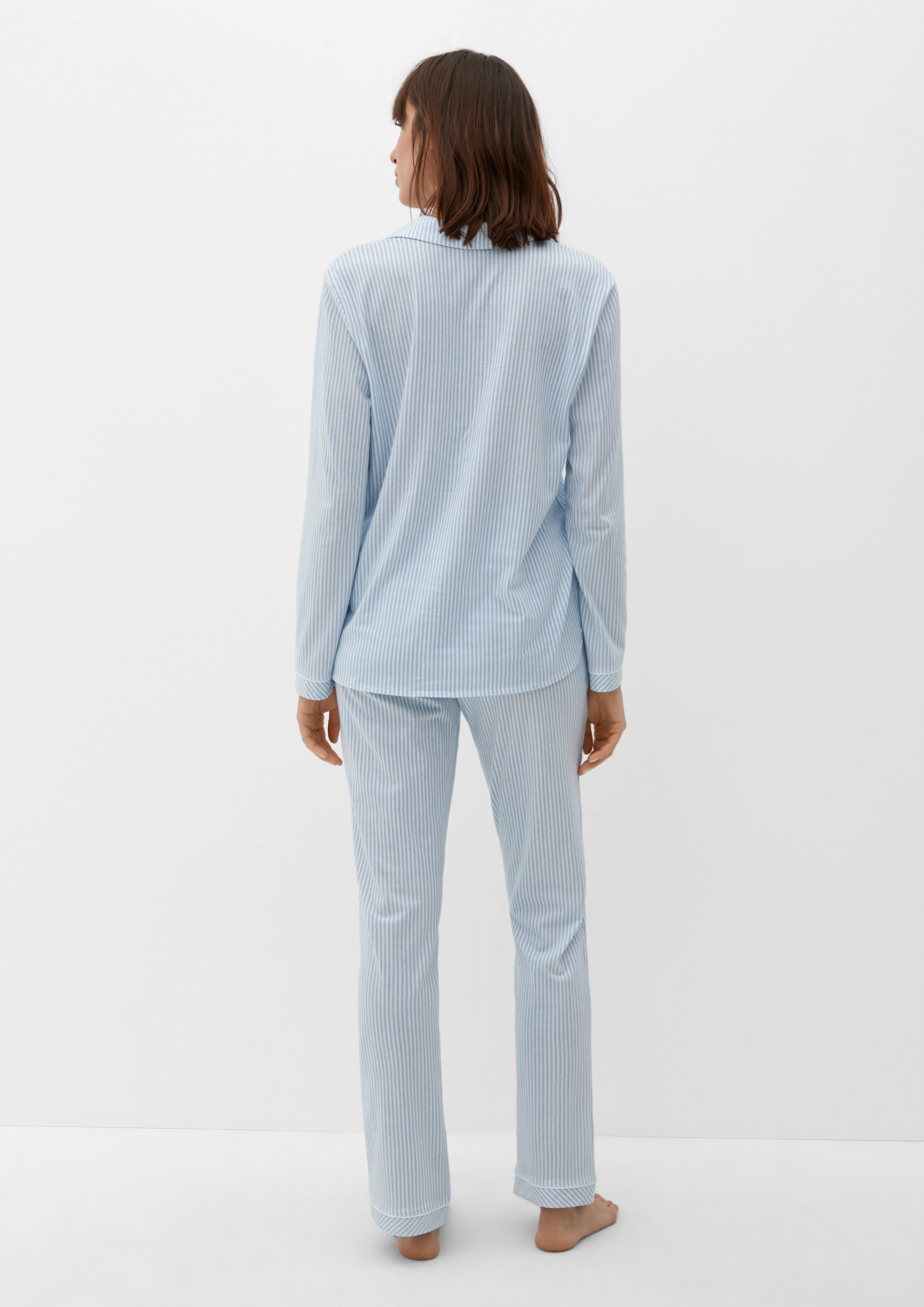 Lange Pyjamahose  6007025-55G1