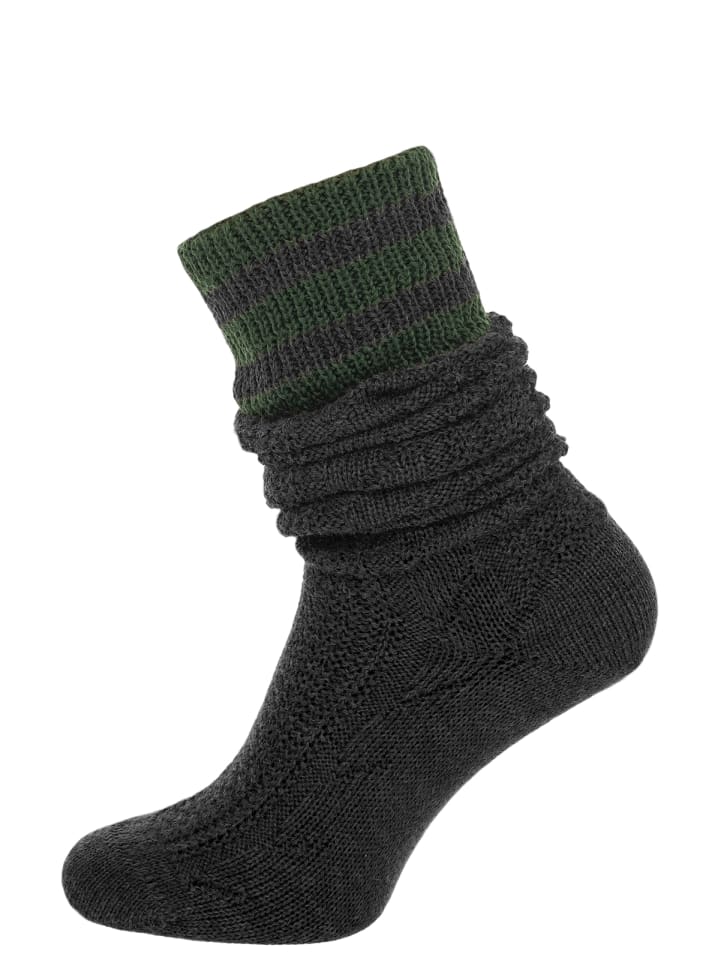 Lusana Kniestrümpfe L8995R-219 in anthrazit günstig kaufen