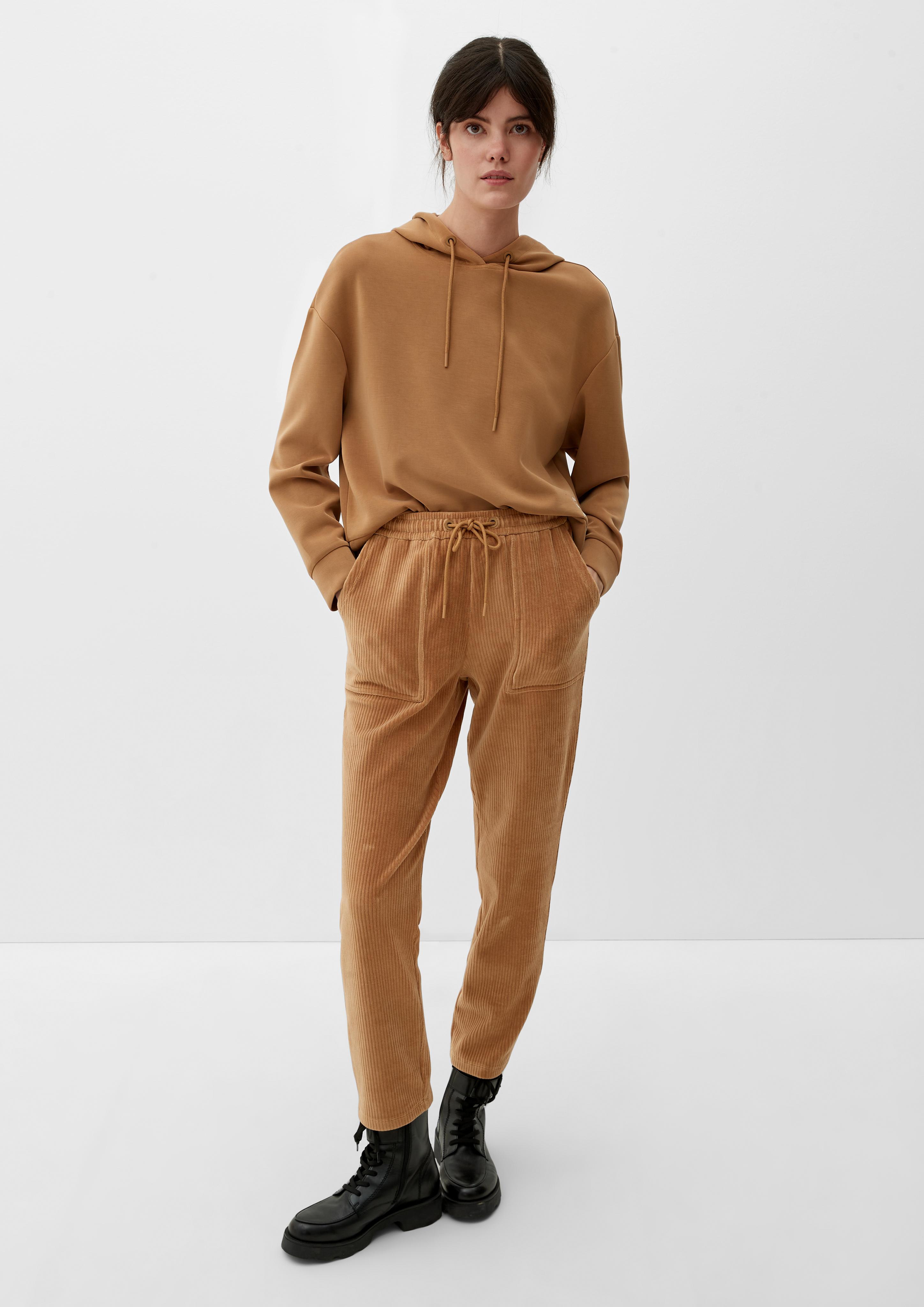 Cordhose aus Baumwollstretch  2121535-8469